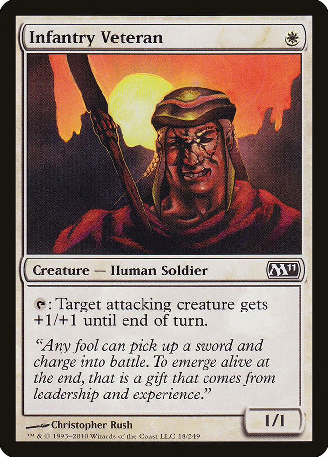 Infantry Veteran [Magic 2011] - The Mythic Store | 24h Order Processing