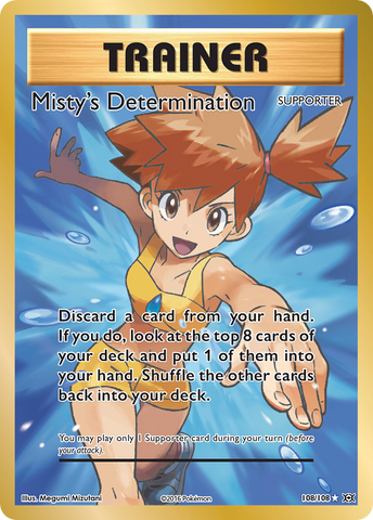 Misty's Determination (108/108) [XY: Evolutions] - The Mythic Store | 24h Order Processing