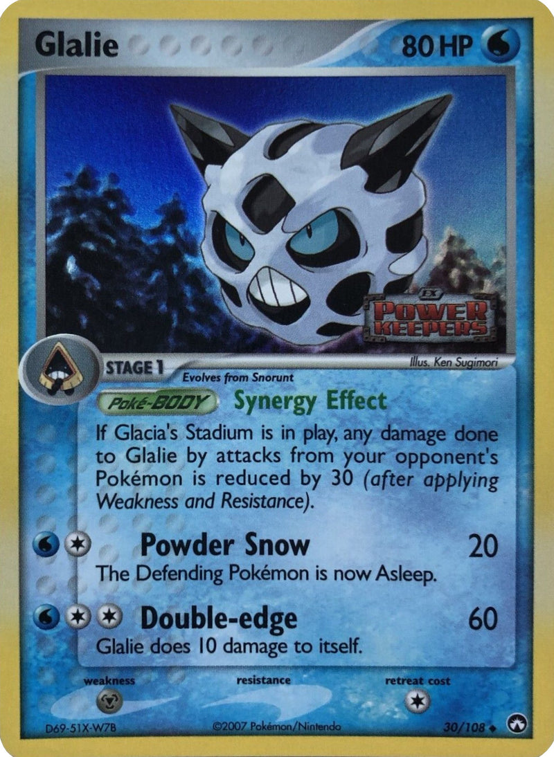 Glalie (30/108) (Stamped) [EX: Power Keepers] - The Mythic Store | 24h Order Processing