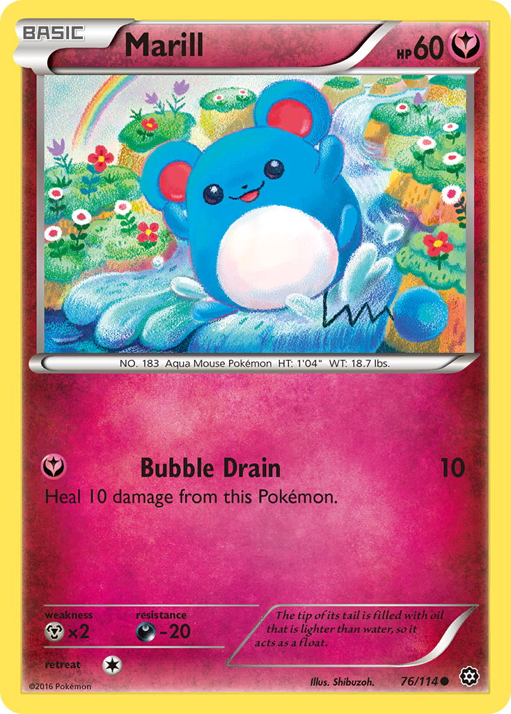 Marill (76/114) [XY: Steam Siege] - The Mythic Store | 24h Order Processing