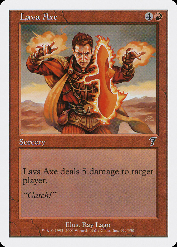Lava Axe [Seventh Edition] - The Mythic Store | 24h Order Processing