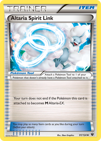 Altaria Spirit Link (91/124) [XY: Fates Collide] - The Mythic Store | 24h Order Processing