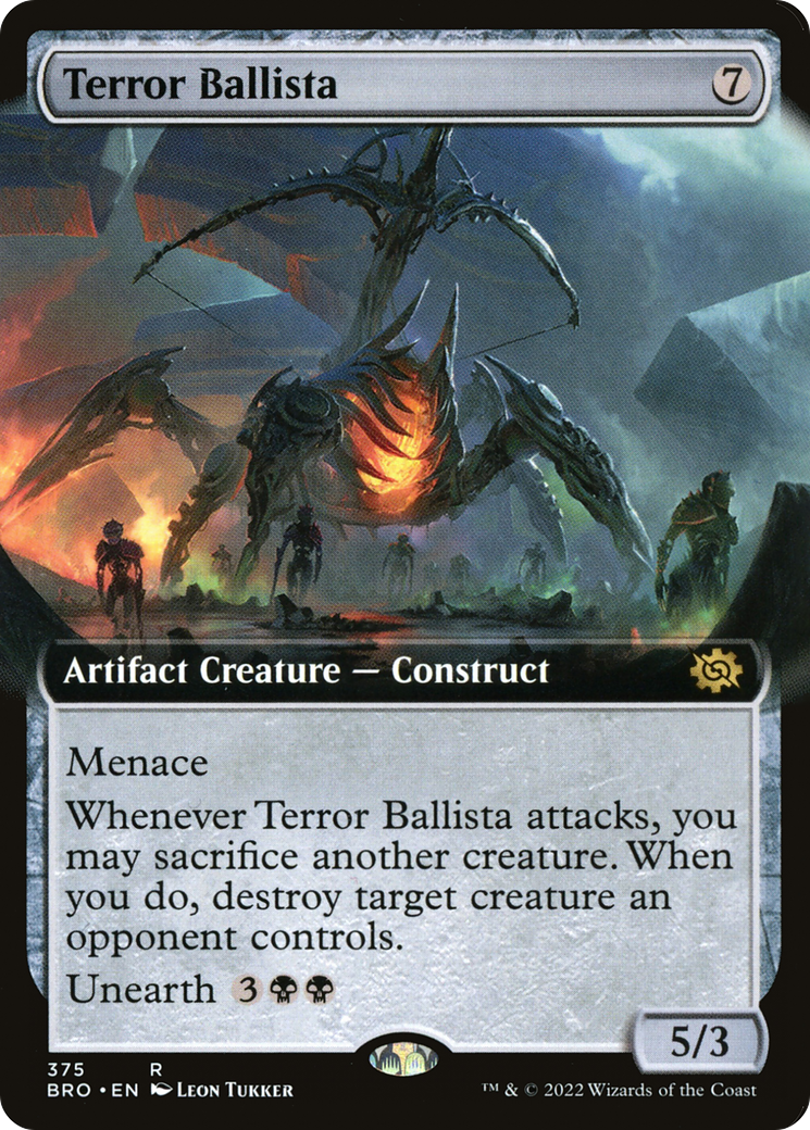 Terror Ballista (Extended Art) [The Brothers' War] - The Mythic Store | 24h Order Processing