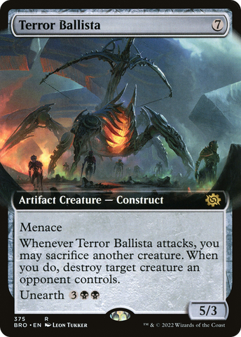Terror Ballista (Extended Art) [The Brothers' War] - The Mythic Store | 24h Order Processing