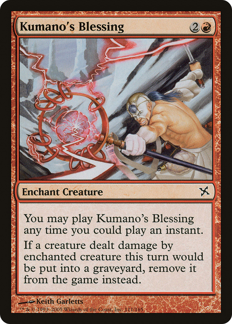 Kumano's Blessing [Betrayers of Kamigawa] - The Mythic Store | 24h Order Processing
