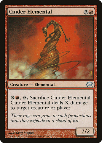 Cinder Elemental [Planechase] - The Mythic Store | 24h Order Processing