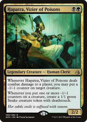 Hapatra, Vizier of Poisons [Amonkhet] - The Mythic Store | 24h Order Processing
