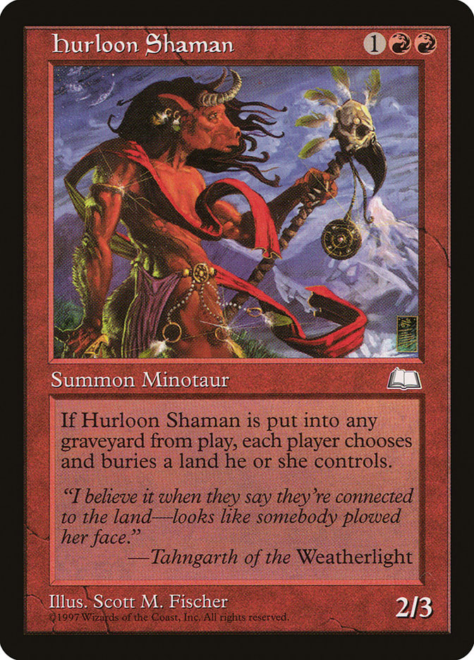 Hurloon Shaman [Weatherlight] - The Mythic Store | 24h Order Processing