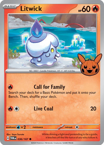 Litwick (036/167) [Trick or Trade] - The Mythic Store | 24h Order Processing