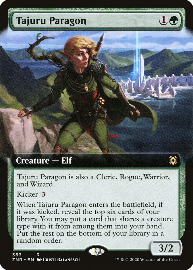 Tajuru Paragon (Extended Art) [Zendikar Rising] - The Mythic Store | 24h Order Processing
