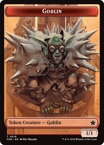 Goblin // Treasure Double-Sided Token [Foundations Tokens] - The Mythic Store | 24h Order Processing
