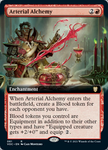 Arterial Alchemy (Extended Art) [Innistrad: Crimson Vow Commander] - The Mythic Store | 24h Order Processing