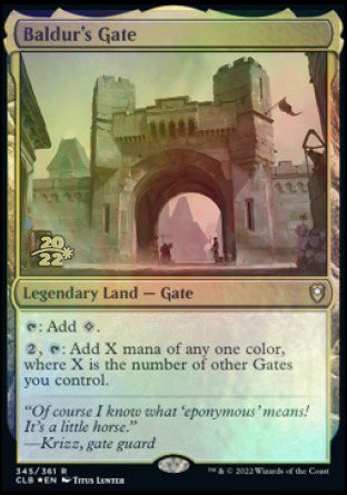 Baldur's Gate [Commander Legends: Battle for Baldur's Gate Prerelease Promos] - The Mythic Store | 24h Order Processing