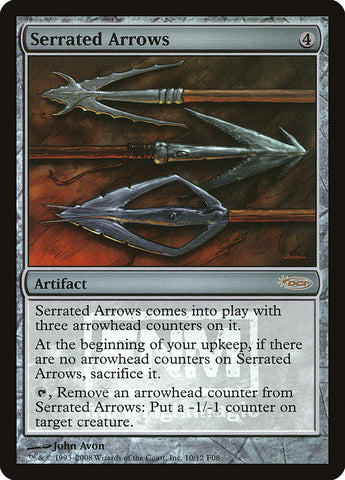 Serrated Arrows [Friday Night Magic 2008] - The Mythic Store | 24h Order Processing