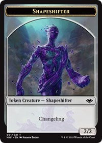 Shapeshifter (001) // Golem (018) Double-Sided Token [Modern Horizons Tokens] - The Mythic Store | 24h Order Processing