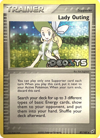 Lady Outing (87/107) (Stamped) [EX: Deoxys] - The Mythic Store | 24h Order Processing