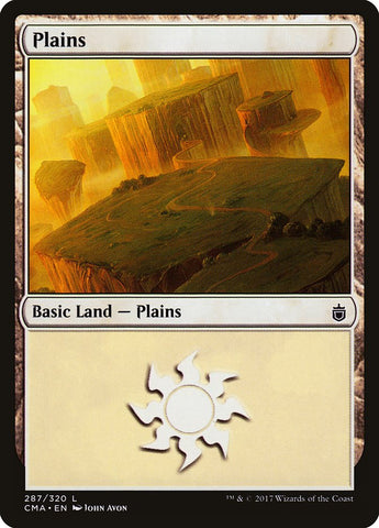 Plains (287) [Commander Anthology] - The Mythic Store | 24h Order Processing