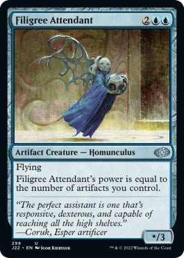 Filigree Attendant [Jumpstart 2022] - The Mythic Store | 24h Order Processing