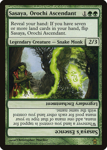 Sasaya, Orochi Ascendant // Sasaya's Essence [Saviors of Kamigawa] - The Mythic Store | 24h Order Processing