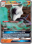 Alolan Marowak GX (SM187) [Sun & Moon: Black Star Promos] - The Mythic Store | 24h Order Processing