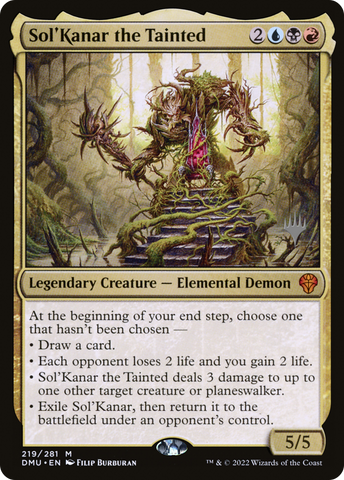 Sol'Kanar the Tainted (Promo Pack) [Dominaria United Promos] - The Mythic Store | 24h Order Processing