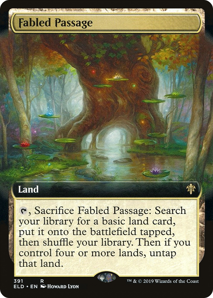 Fabled Passage (Extended Art) [Throne of Eldraine] - The Mythic Store | 24h Order Processing