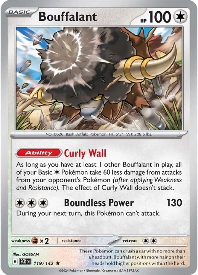 Bouffalant (119/142) [Scarlet & Violet: Black Star Promos] - The Mythic Store | 24h Order Processing