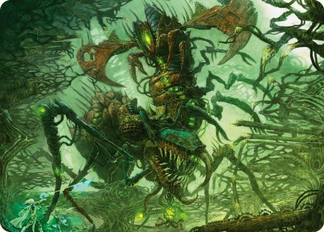 Skyscythe Engulfer Art Card [Phyrexia: All Will Be One Art Series] - The Mythic Store | 24h Order Processing