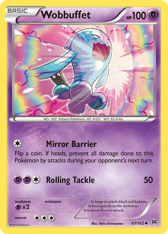 Wobbuffet (67/162) [XY: BREAKthrough] - The Mythic Store | 24h Order Processing
