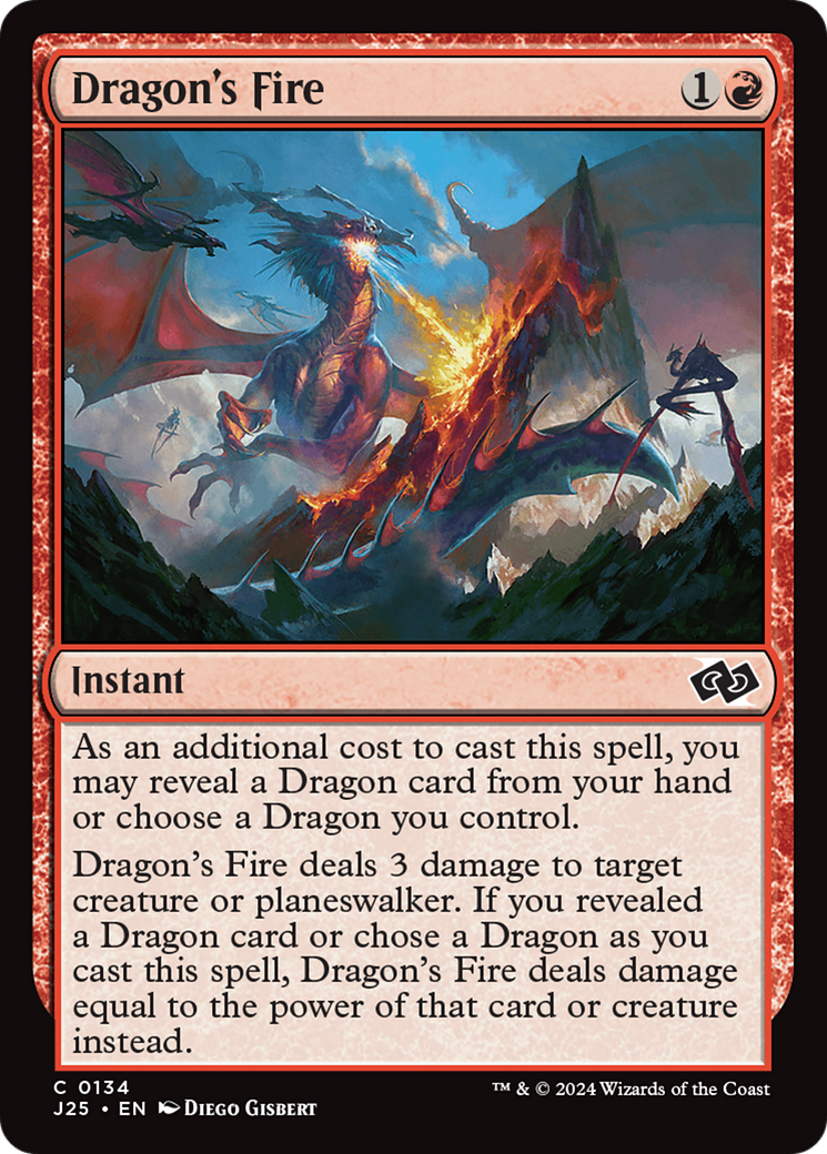 Dragon's Fire [Foundations Jumpstart] - The Mythic Store | 24h Order Processing