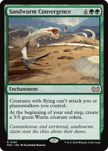 Sandwurm Convergence [Duskmourn: House of Horror Commander] - The Mythic Store | 24h Order Processing