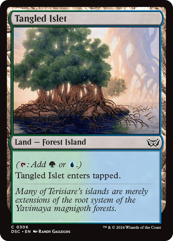 Tangled Islet [Duskmourn: House of Horror Commander] - The Mythic Store | 24h Order Processing