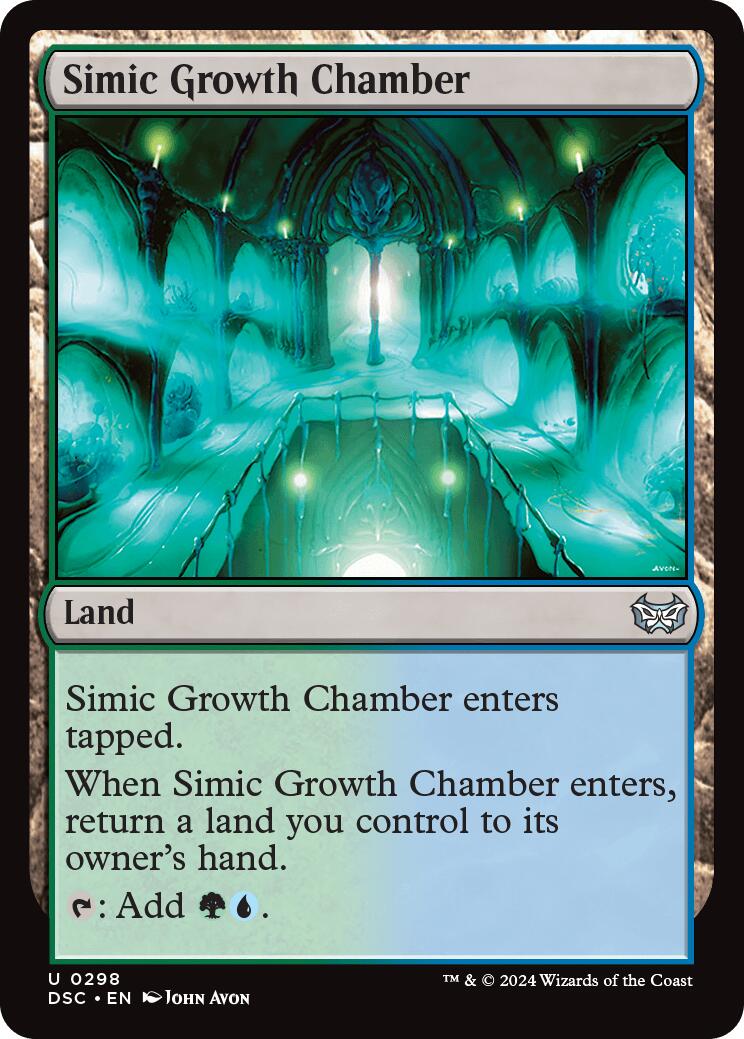 Simic Growth Chamber [Duskmourn: House of Horror Commander] - The Mythic Store | 24h Order Processing