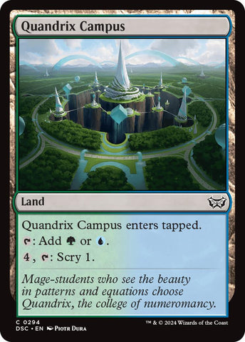 Quandrix Campus [Duskmourn: House of Horror Commander] - The Mythic Store | 24h Order Processing