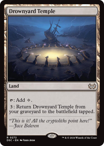 Drownyard Temple [Duskmourn: House of Horror Commander] - The Mythic Store | 24h Order Processing