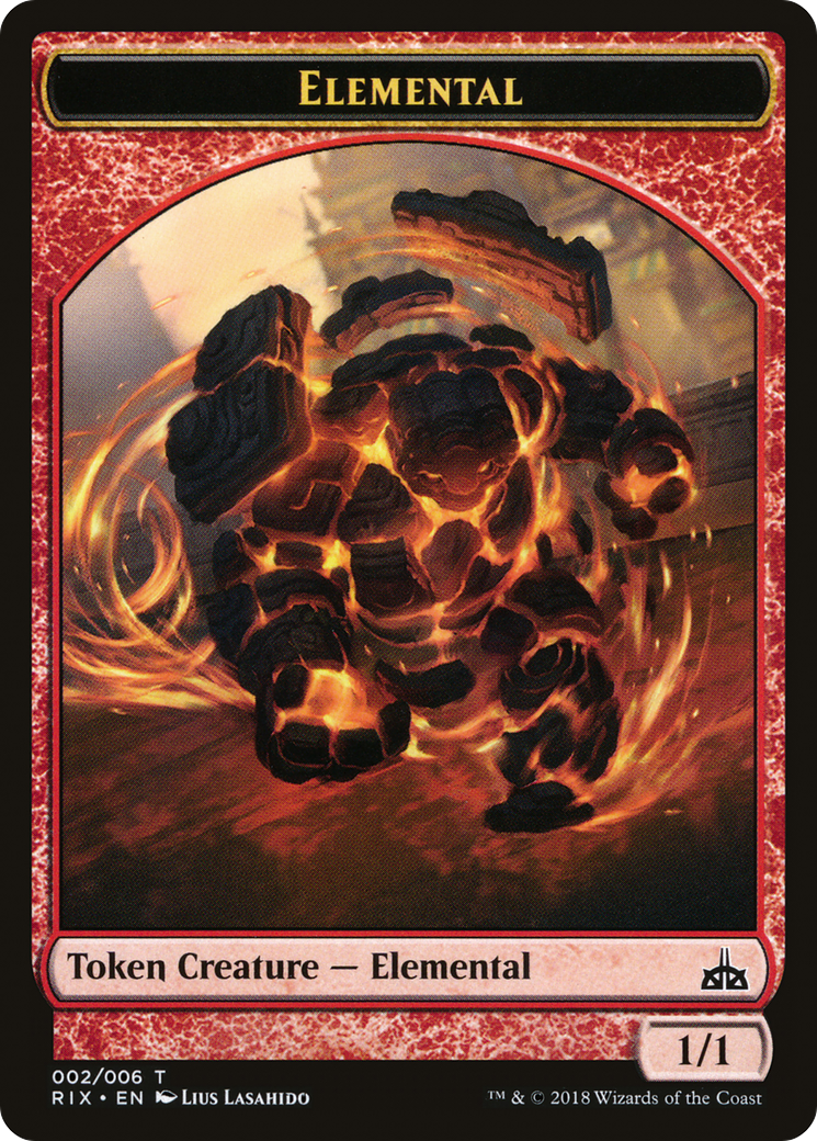 Elemental Token (002/006) [Rivals of Ixalan Tokens] - The Mythic Store | 24h Order Processing