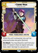 Sabine Wren - You Can Count On Me (195/257) (195/257) [Twilight of the Republic] - The Mythic Store | 24h Order Processing