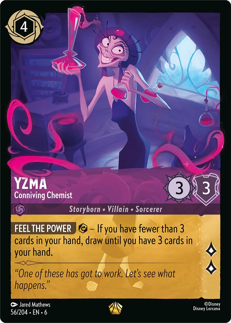 Yzma - Conniving Chemist (56/204) [Azurite Sea] - The Mythic Store | 24h Order Processing