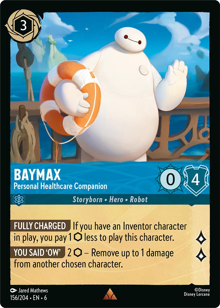 Baymax - Personal Healthcare Companion (156/204) [Azurite Sea] - The Mythic Store | 24h Order Processing