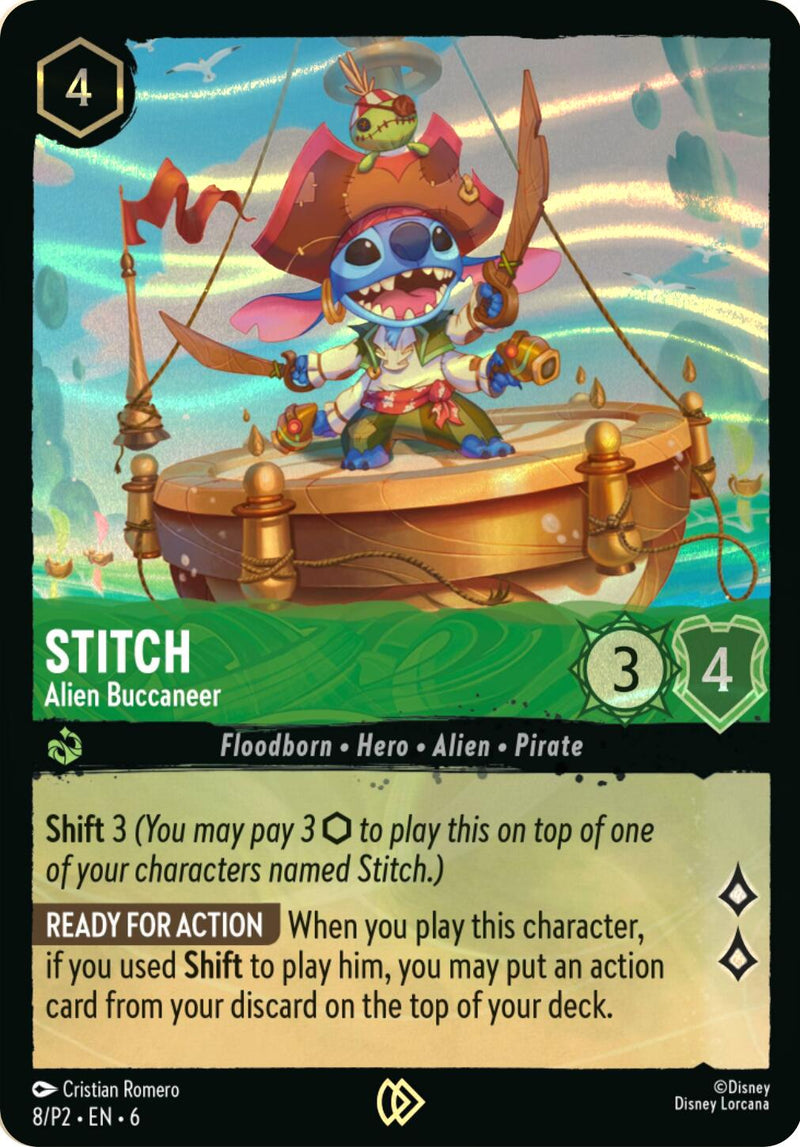 Stitch - Alien Buccaneer (Stitch Collector's Gift Set Promo) (8) [Promo Cards] - The Mythic Store | 24h Order Processing