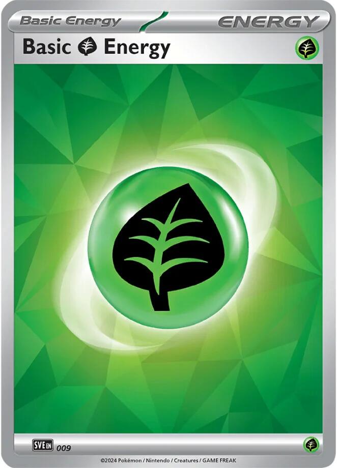 Basic Grass Energy (009)(Holo) [Scarlet & Violet: Stellar Crown] - The Mythic Store | 24h Order Processing