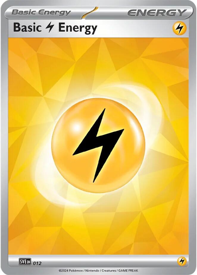 Basic Lightning Energy (012) [Scarlet & Violet: Stellar Crown] - The Mythic Store | 24h Order Processing