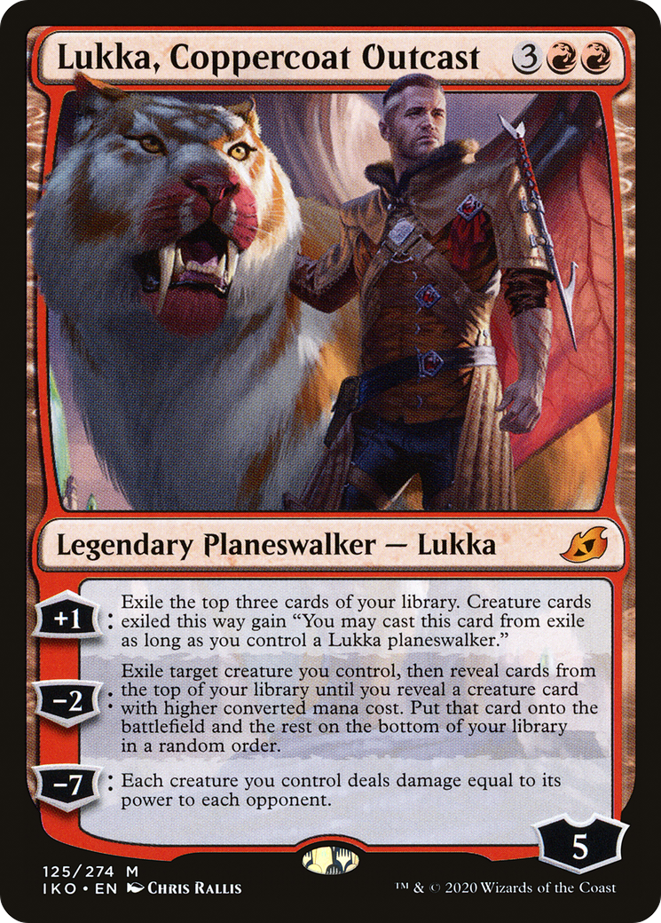 Lukka, Coppercoat Outcast [Ikoria: Lair of Behemoths] - The Mythic Store | 24h Order Processing