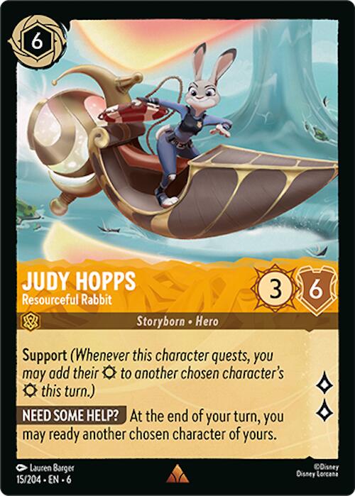 Judy Hopps - Resourceful Rabbit (15/204) [Azurite Sea] - The Mythic Store | 24h Order Processing