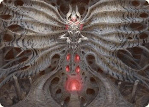 Valgavoth, Terror Eater Art Card [Duskmourn: House of Horror Art Series] - The Mythic Store | 24h Order Processing