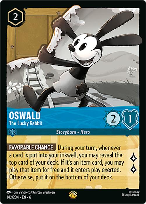 Oswald - The Lucky Rabbit (142/204) [Azurite Sea] - The Mythic Store | 24h Order Processing