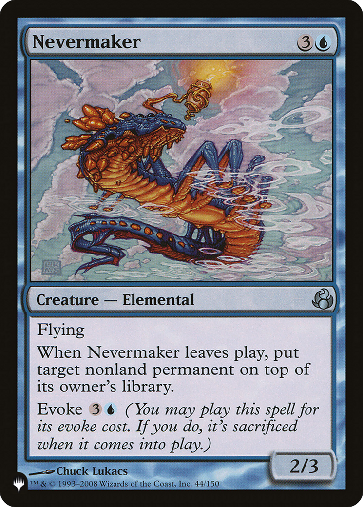 Nevermaker [The List] - The Mythic Store | 24h Order Processing