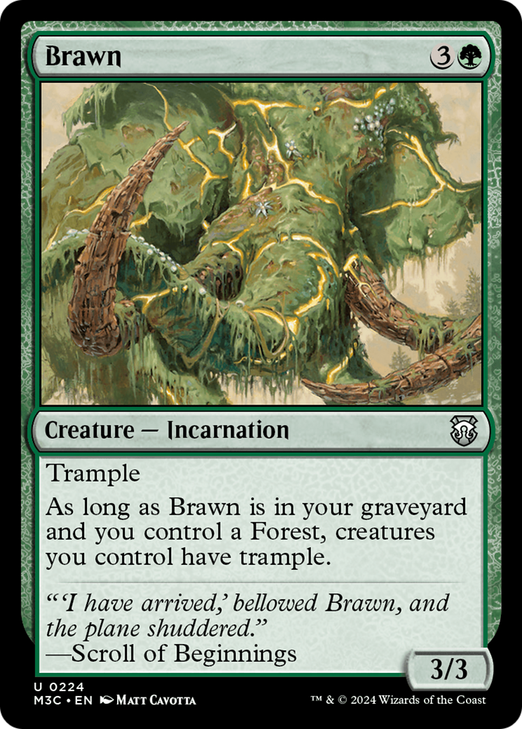 Brawn [Modern Horizons 3 Commander] - The Mythic Store | 24h Order Processing