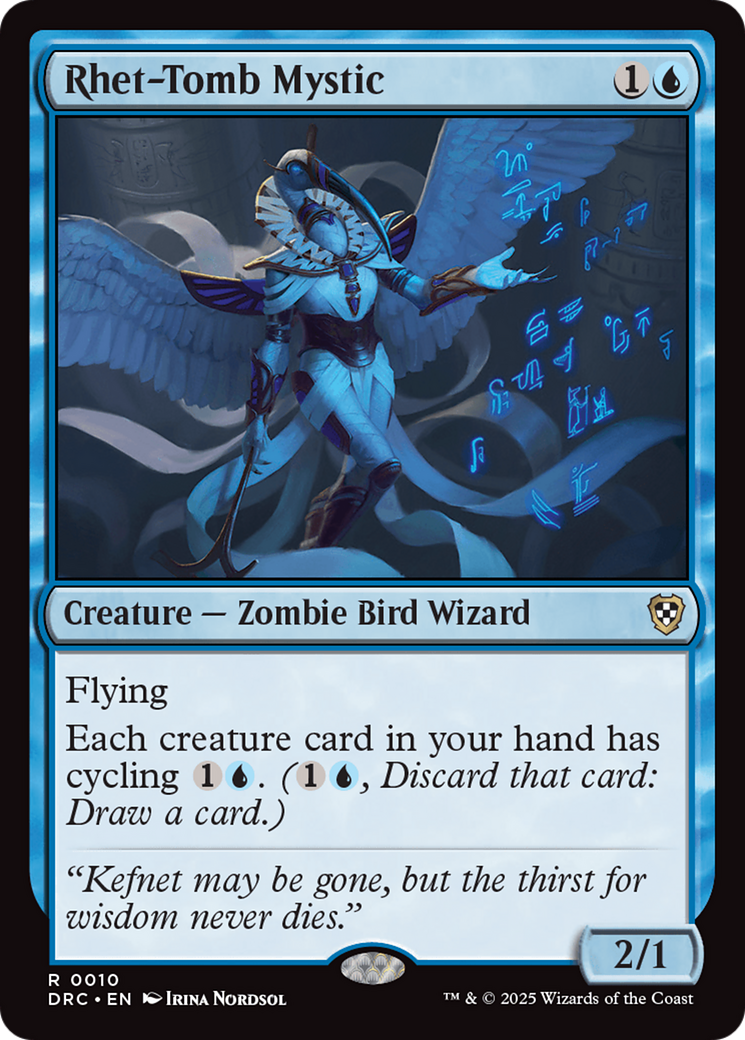 Rhet-Tomb Mystic [Aetherdrift Commander] - The Mythic Store | 24h Order Processing
