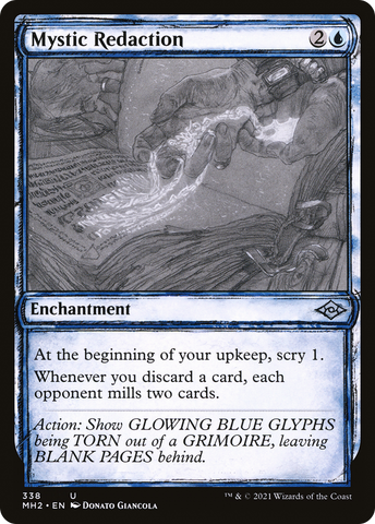Mystic Redaction (Sketch) [Modern Horizons 2] - The Mythic Store | 24h Order Processing